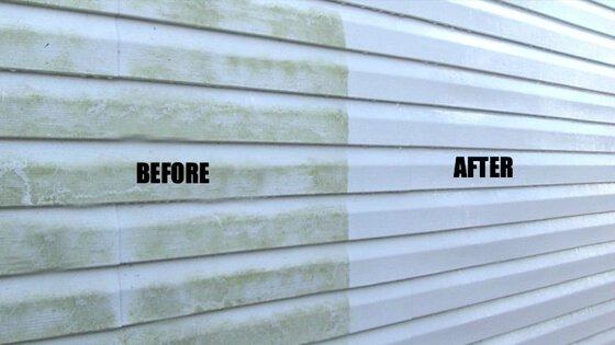 siding vinyl clean cleaner cleaning without remove scrubbing before water soda baking stain gently otherwise paste stick regular solutions