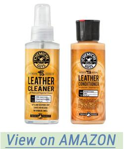 Chemical Guys Leather Cleaner and Conditioner Complete Leather Care Kit