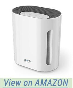 PureZone 3-in-1 True HEPA Air Purifier 3 Speeds Plus UV-C Air Sanitizer