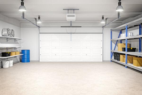 clean floor garage