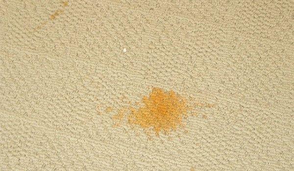 How to remove rust form your carpet