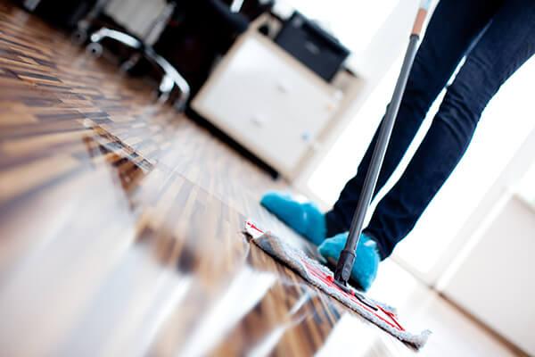 Hardwood Floor Polish work