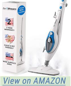 Steam Mop Cleaner ThermaPro 10-in-1 with Convenient Detachable Handheld Unit