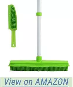 Gloyy Push Broom With Small Brush